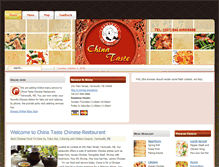 Tablet Screenshot of chinatasteyarmouth.com